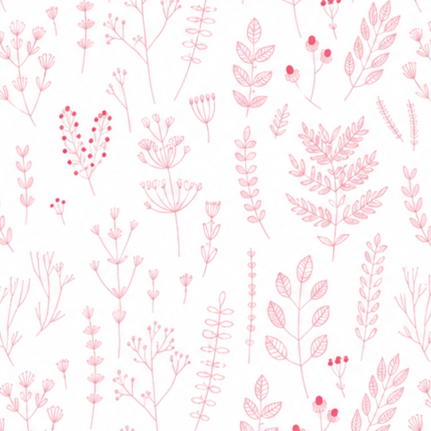 Pink Leaves