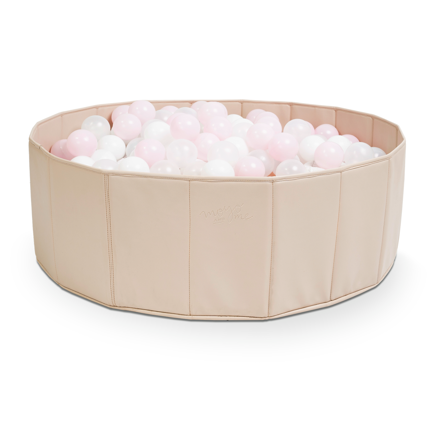 PISCINA DE PELOTAS 100% CUERO VEGANO PARA NINOS Y BEBES