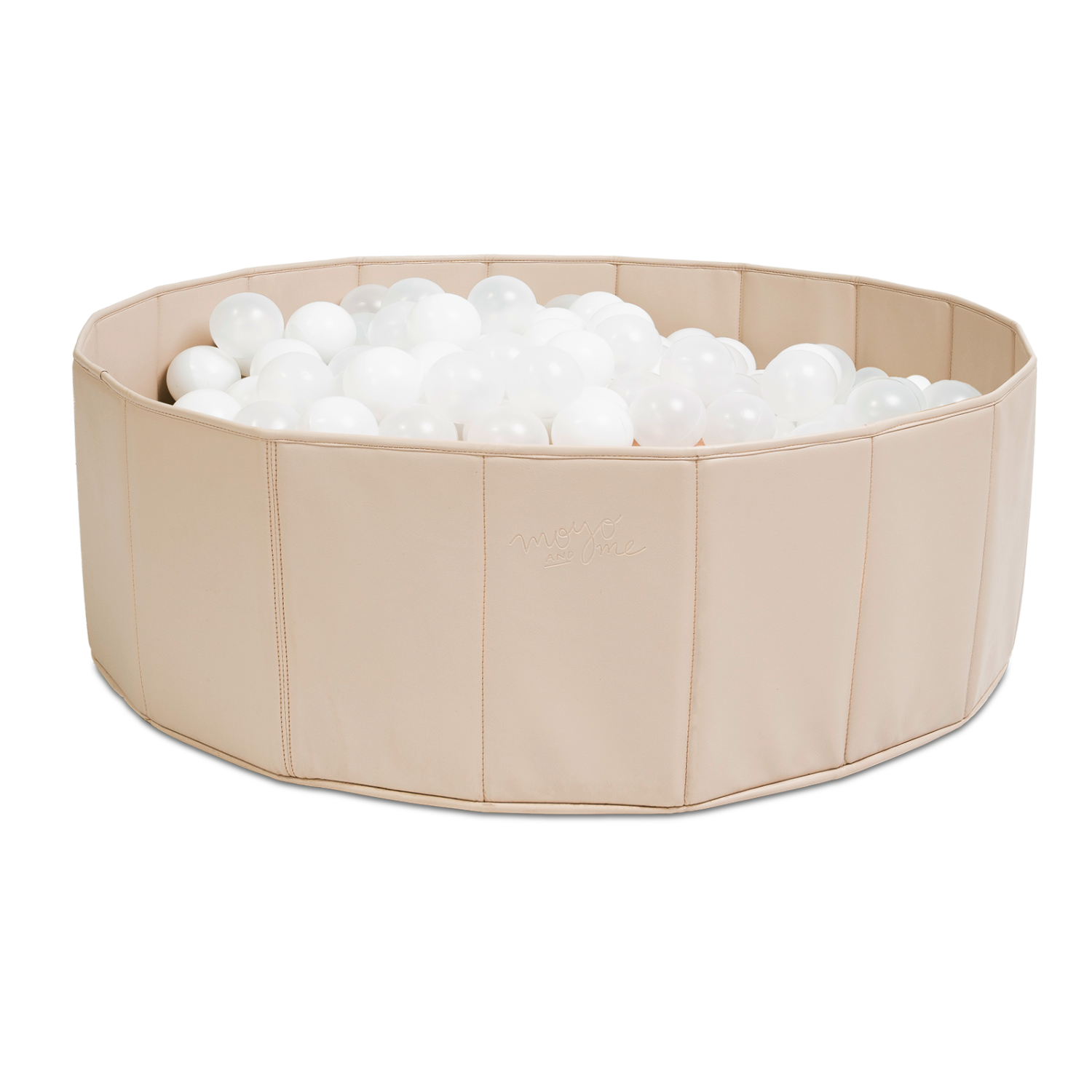 PISCINA DE PELOTAS 100% CUERO VEGANO PARA NINOS Y BEBES