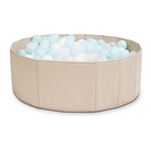 PISCINA DE PELOTAS 100% CUERO VEGANO PARA NINOS Y BEBES