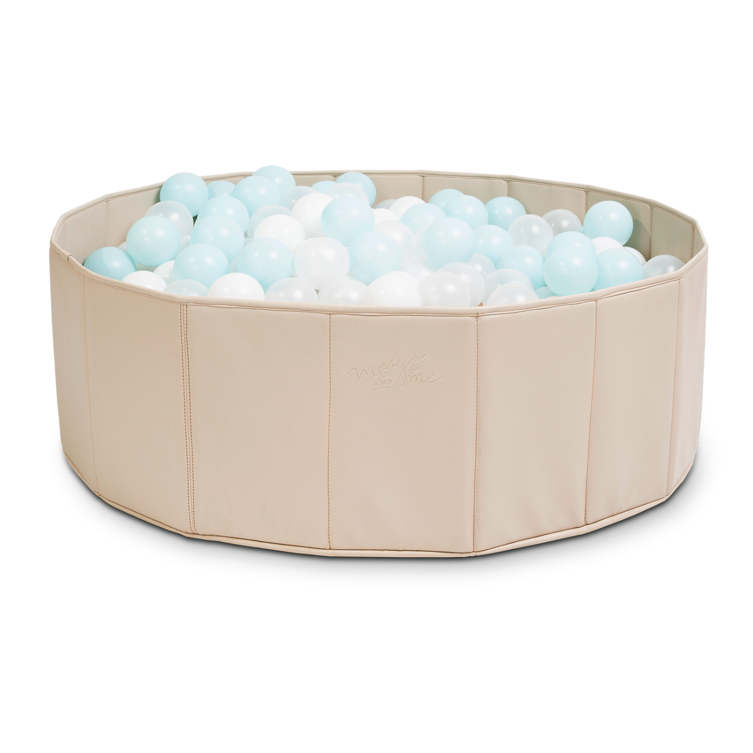 PISCINA DE PELOTAS 100% CUERO VEGANO PARA NINOS Y BEBES