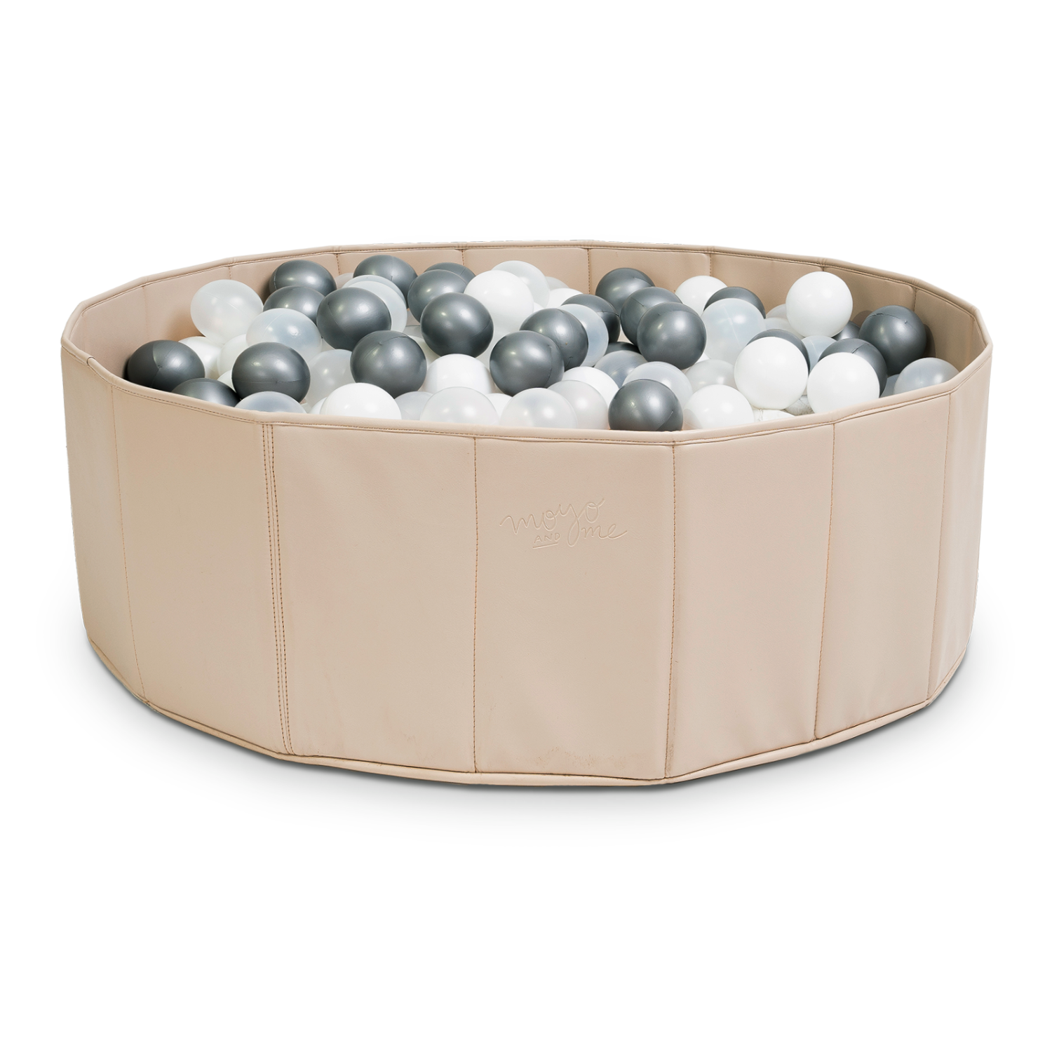 PISCINA DE PELOTAS 100% CUERO VEGANO PARA NINOS Y BEBES
